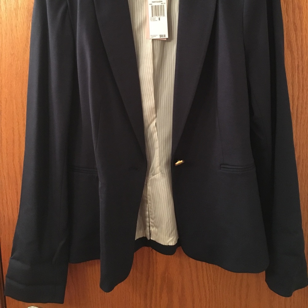 NWT blazer navy